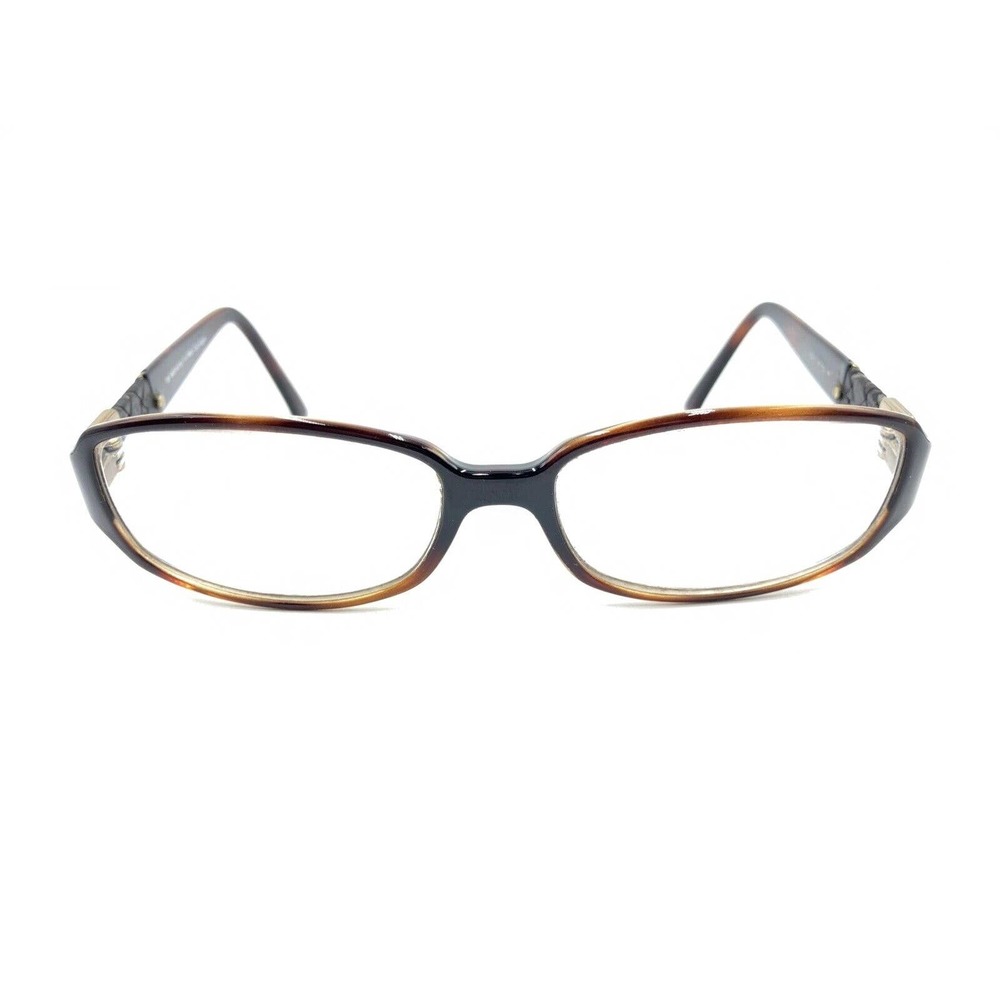 Fendi Cold Insert Brown Tortoise Rectangle Eyegla… - image 6
